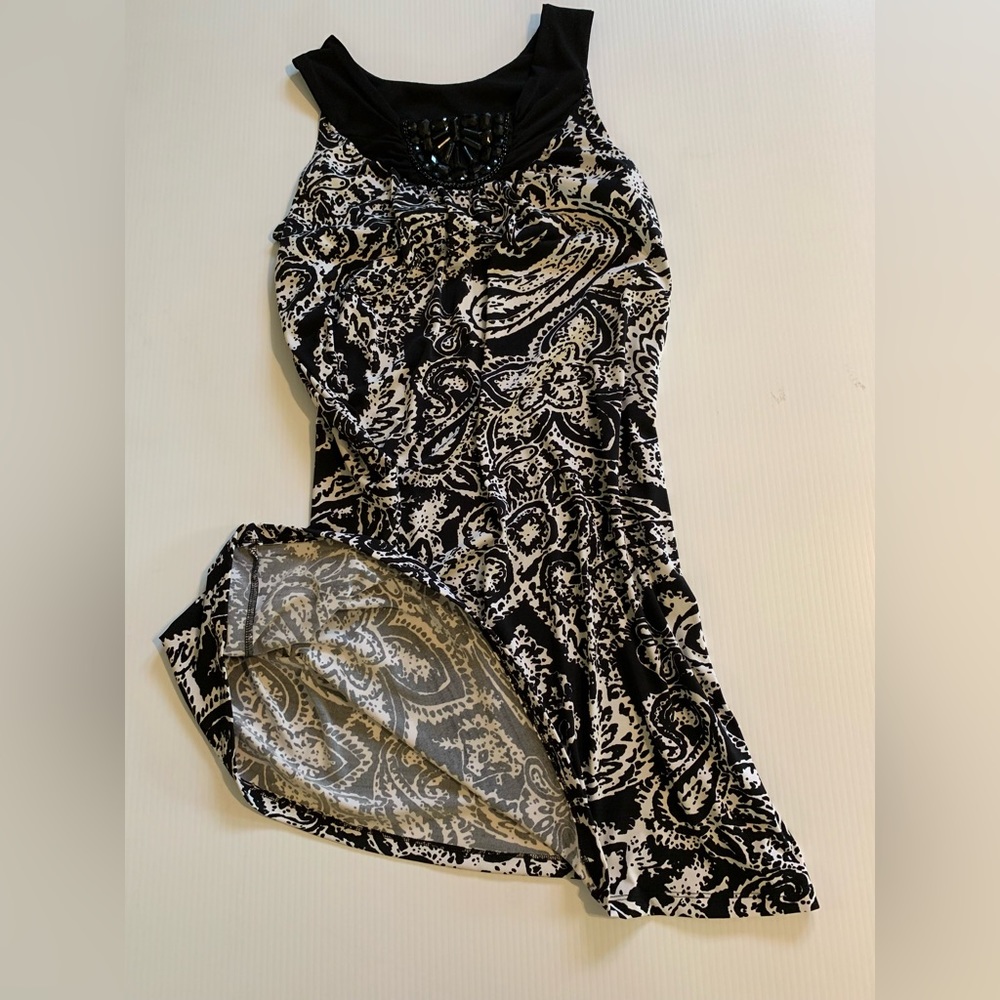 Hartfield Design LARGE Sleeveless Dress with Bejeweled Neckline - Picture 9 of 16